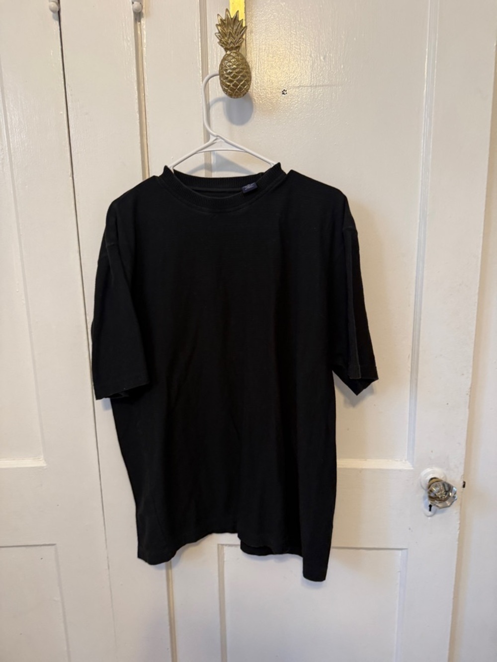 Roundtree & Yorke Black Short Sleeve Crew Neck Tee XL